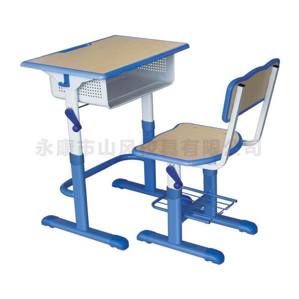 单人学生桌椅-A5105
